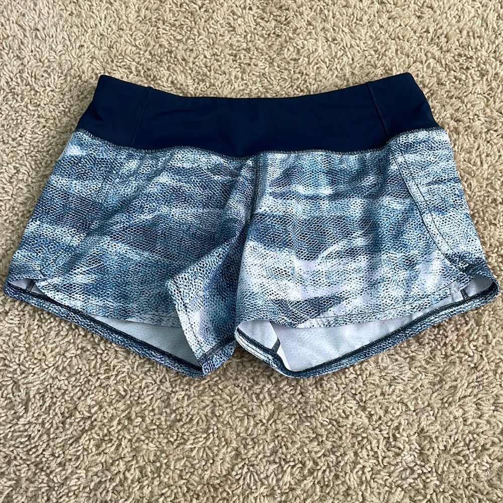 Lululemon speed up shorts 4 inch inseam